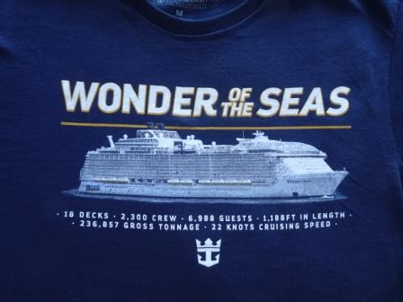 Wonder of the Seas Tee Shirt